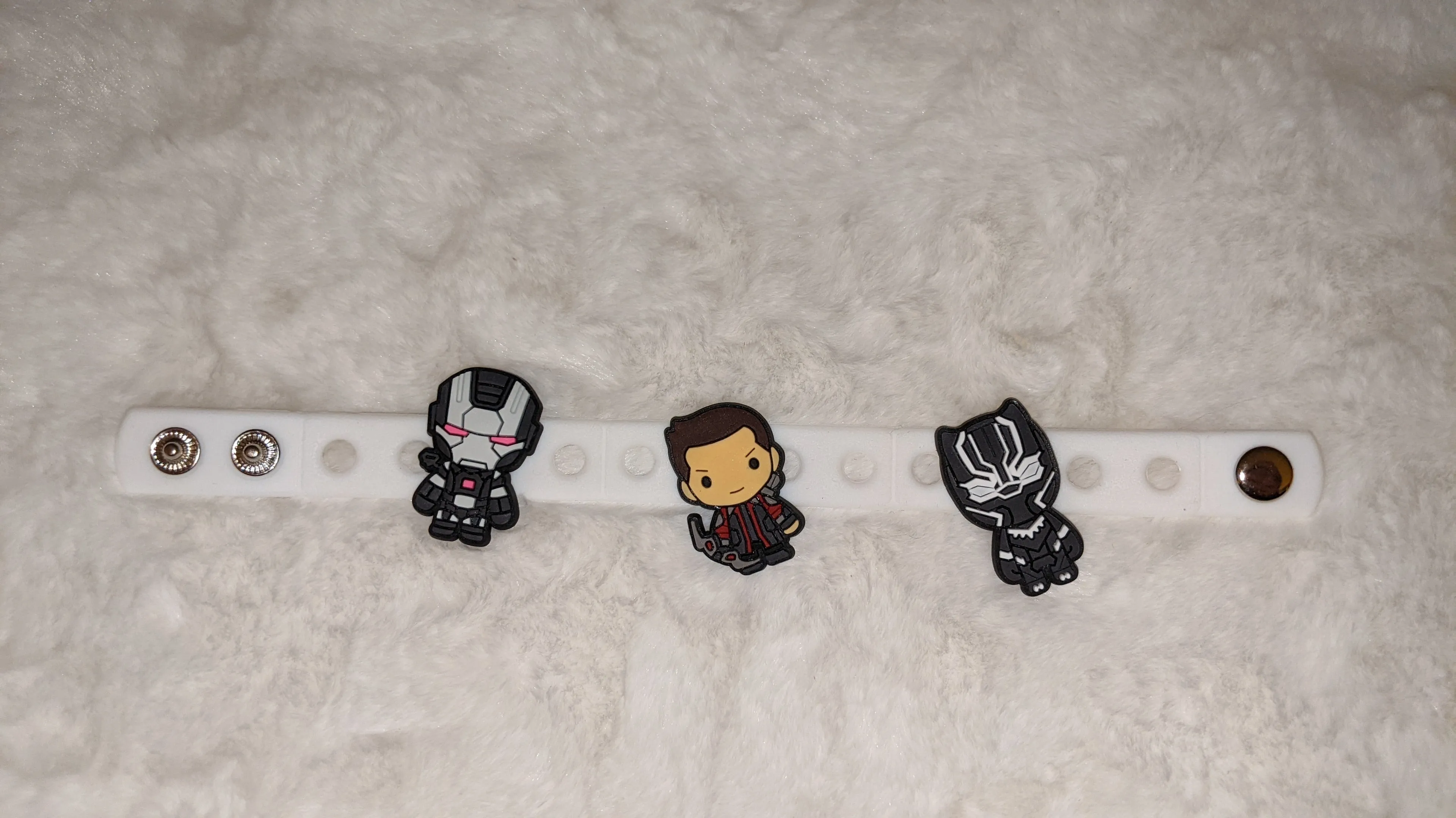 Heroes Silicone Jibbitz Bracelets