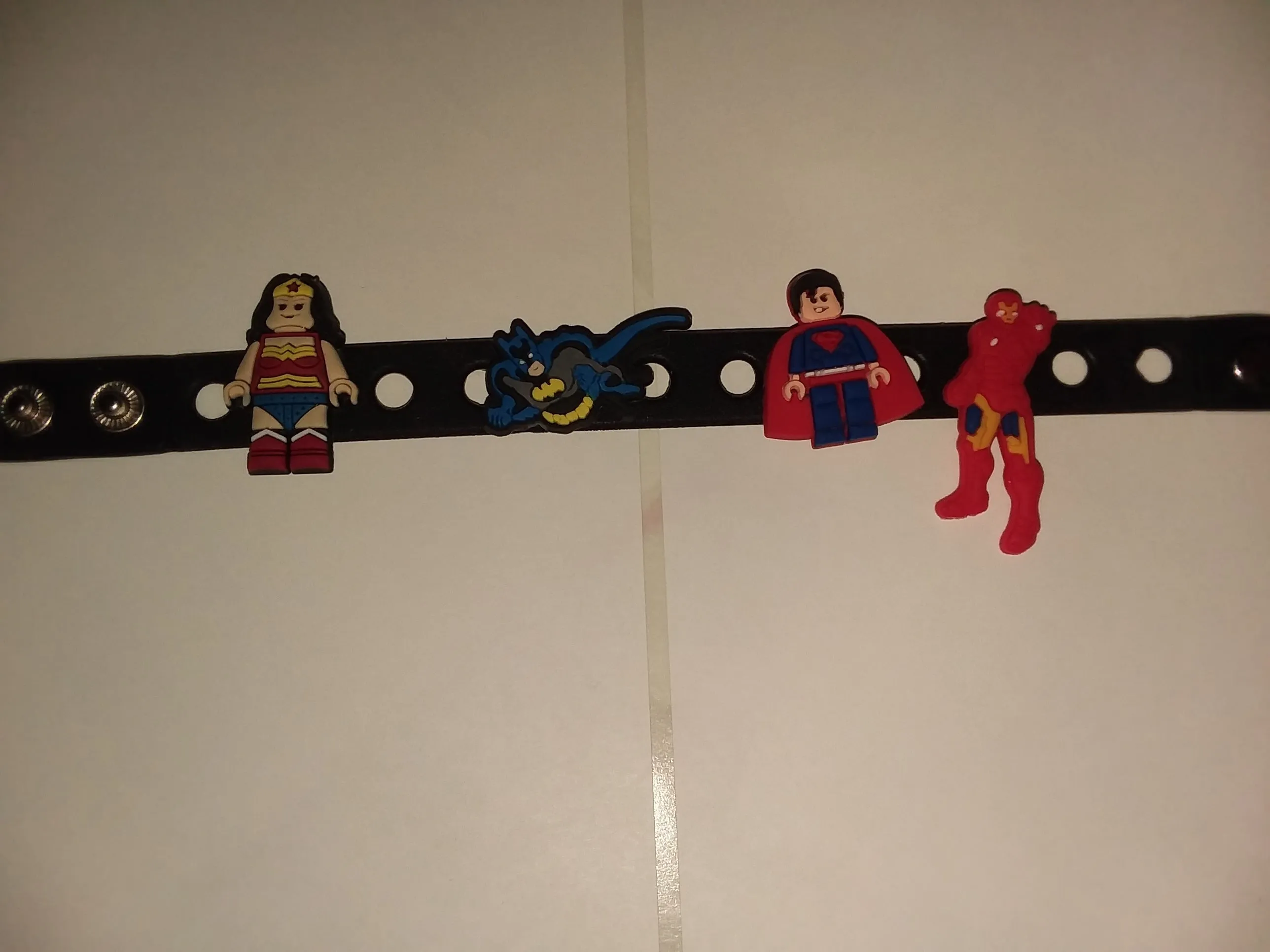 Heroes Silicone Jibbitz Bracelets