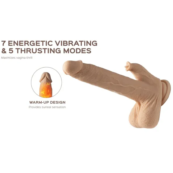 Honey Play Box Colter App-Enabled Thrust/Licking Dildo