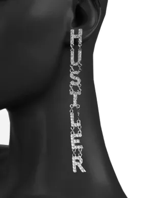 HUSTLER Rhinestone 5 Drop Earring