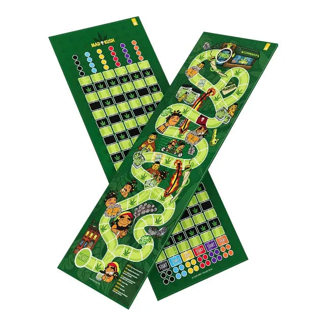 Joc de societate MAD PARTY GAMES Mad Kush. cu 2 moduri de joc distractive. cadoul perfect pentru partener sau prieteni