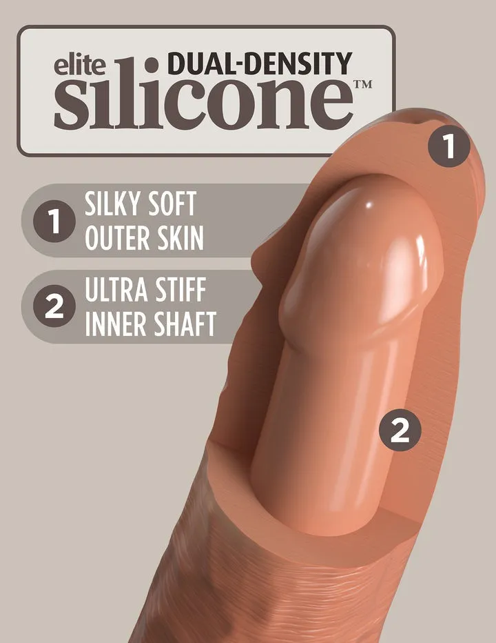 King Cock Elite Comfy Silicone Body Dock Kit Strap On Dildo Harness Set Sex Toy