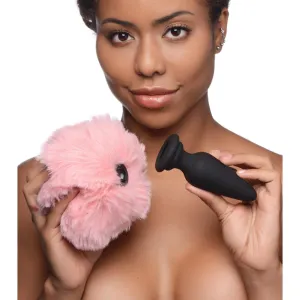 Large Anal Plug With Interchangeable Bunny Tail
