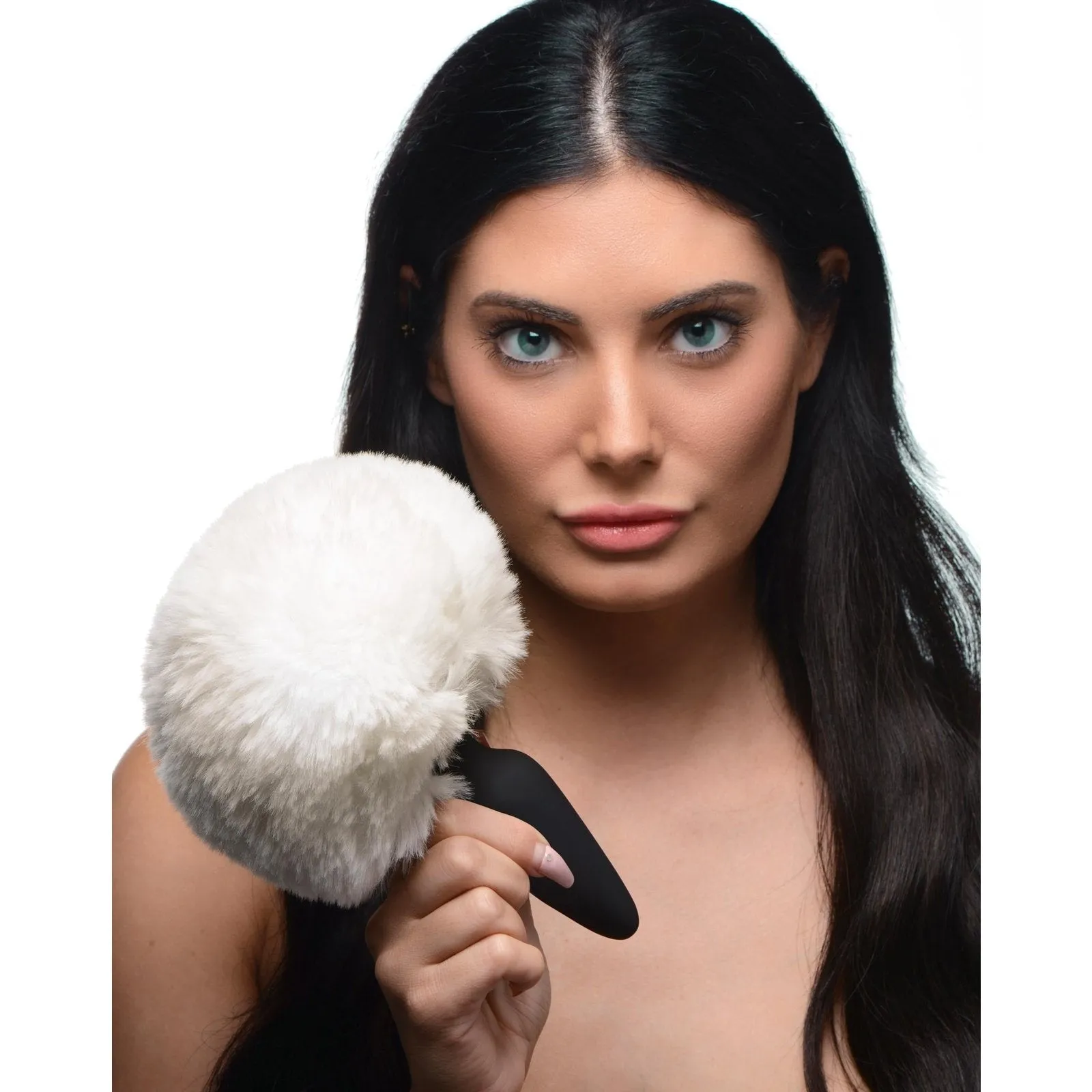 Large Anal Plug With Interchangeable Bunny Tail