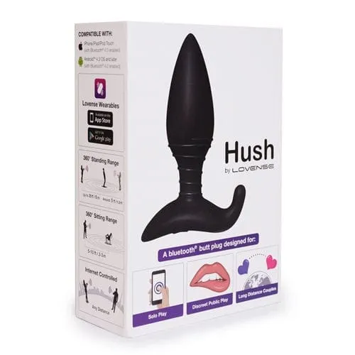 Lovense Hush 1.5 Bluetooth Vibrating Butt Plug