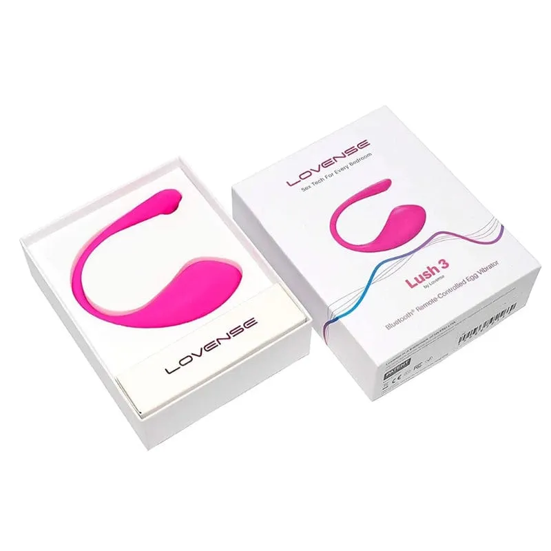 Lovense Lush 3 Bluetooth Remote Control Couples Vibrator