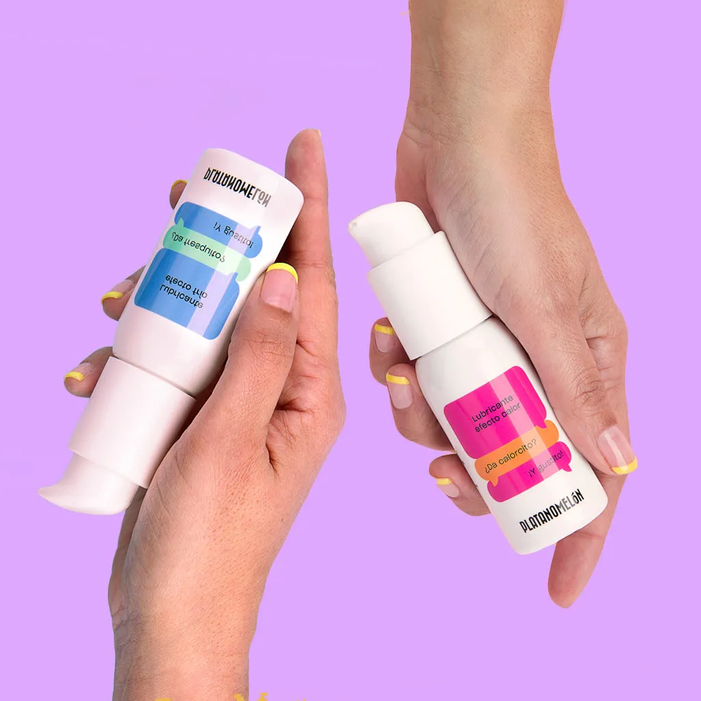 Lubricante efecto calor   frío