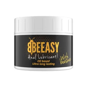 Lubrifiant anal BEEASY. pe bază de ulei. cu ceară de albine. efect de lungă durată. 150 ml