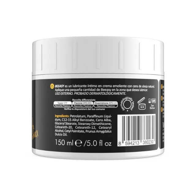 Lubrifiant anal BEEASY. pe bază de ulei. cu ceară de albine. efect de lungă durată. 150 ml