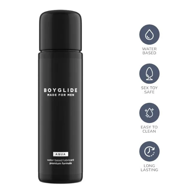 Lubrifiant anal BOYGLIDE Made for Men - Aqua. pe bază de apă. compatibil cu prezervative. 100 ml