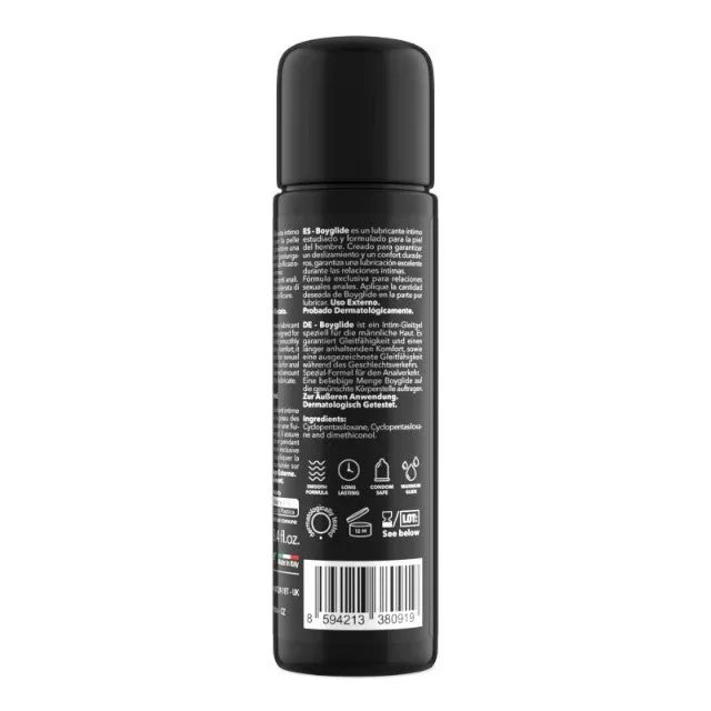 Lubrifiant anal BOYGLIDE Made for Men - Silicone. pe bază de silicon. rezistent la apă. compatibil cu prezervative. 100 ml