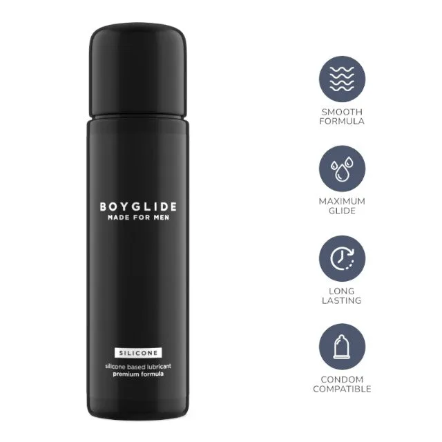 Lubrifiant anal BOYGLIDE Made for Men - Silicone. pe bază de silicon. rezistent la apă. compatibil cu prezervative. 100 ml