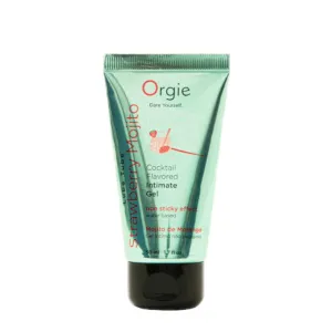 Lubrifiant cu aromă ORGIE Lube Tube – Cocktail Intimate Gel STRAWBERRY MOJITO. pe bază de apă. 50 ml