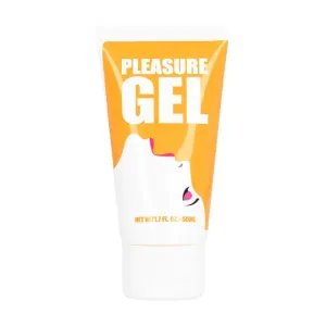 Lubrifiant pe bază de apă PHARMQUESTS Pleasure Gel. cu textură mătăsoasă. 50 ml. galben