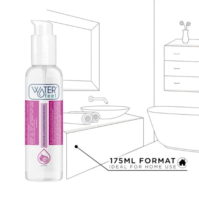 Lubrifiant WATERFEEL Passion Fruit. pe bază de apă. compatibil cu prezervative. aromă de fructul pasiunii. 175 ml