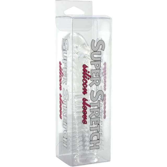 Manson SEVENCREATIONS - SUPER STRETCH. pentru extensia penisului. din silicon. 14 cm