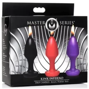 Master Series Kink Inferno Drip Candles by XR