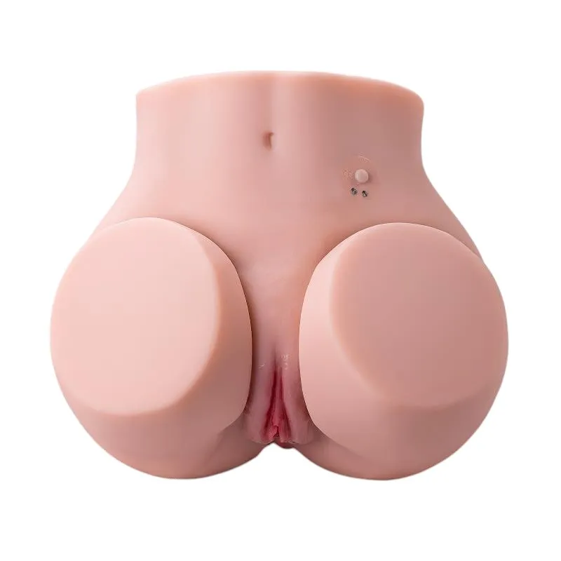 Masturbator automat SHEQU Olga. în formă de torso. simulare vaginală și anală realistă. 10 funcții de vibrație. culoarea pielii