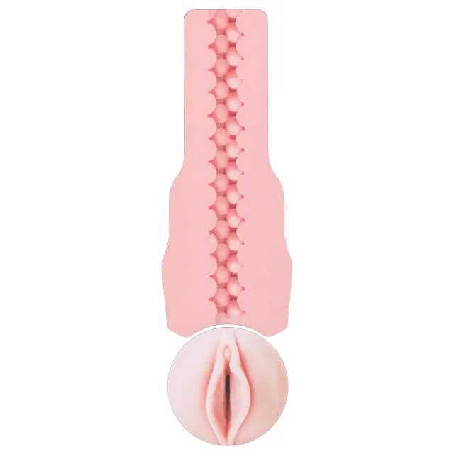 Masturbator FLESHLIGHT Stamina Training Unit Lady. simulare vaginală realistă. lungime inserabilă 25 cm. auriu