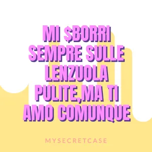 Messaggio d'Amore MI $BORRI SULLE LENZUOLA
