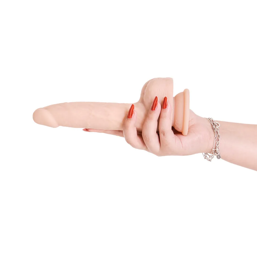 Naked Addiction Thrusting Dong with Remote 8.5 in. Vanilla