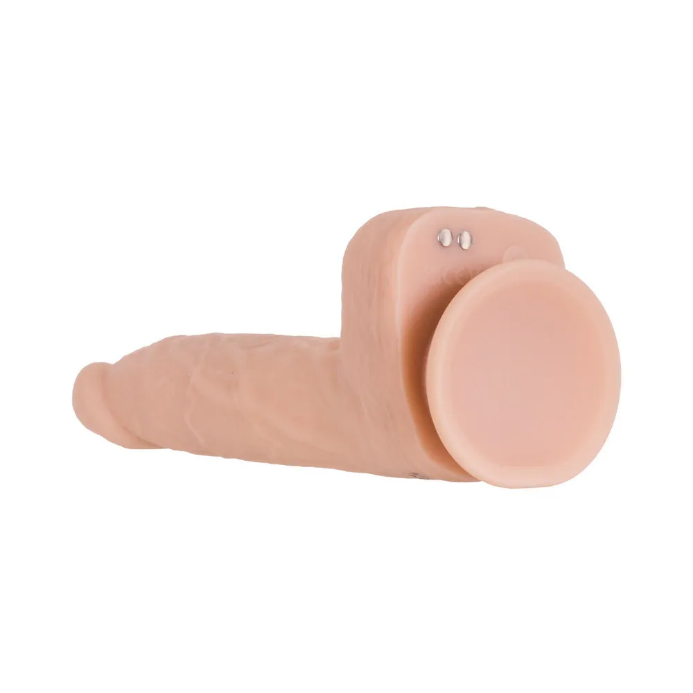 Naked Addiction Thrusting Dong with Remote 8.5 in. Vanilla