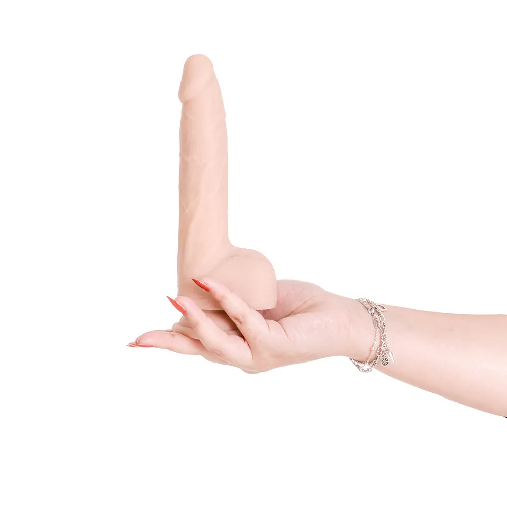 Naked Addiction Thrusting Dong with Remote 8.5 in. Vanilla