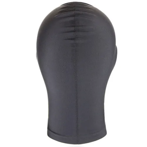 Naughty Toys Black Two Holes Bondage Hood SMALL