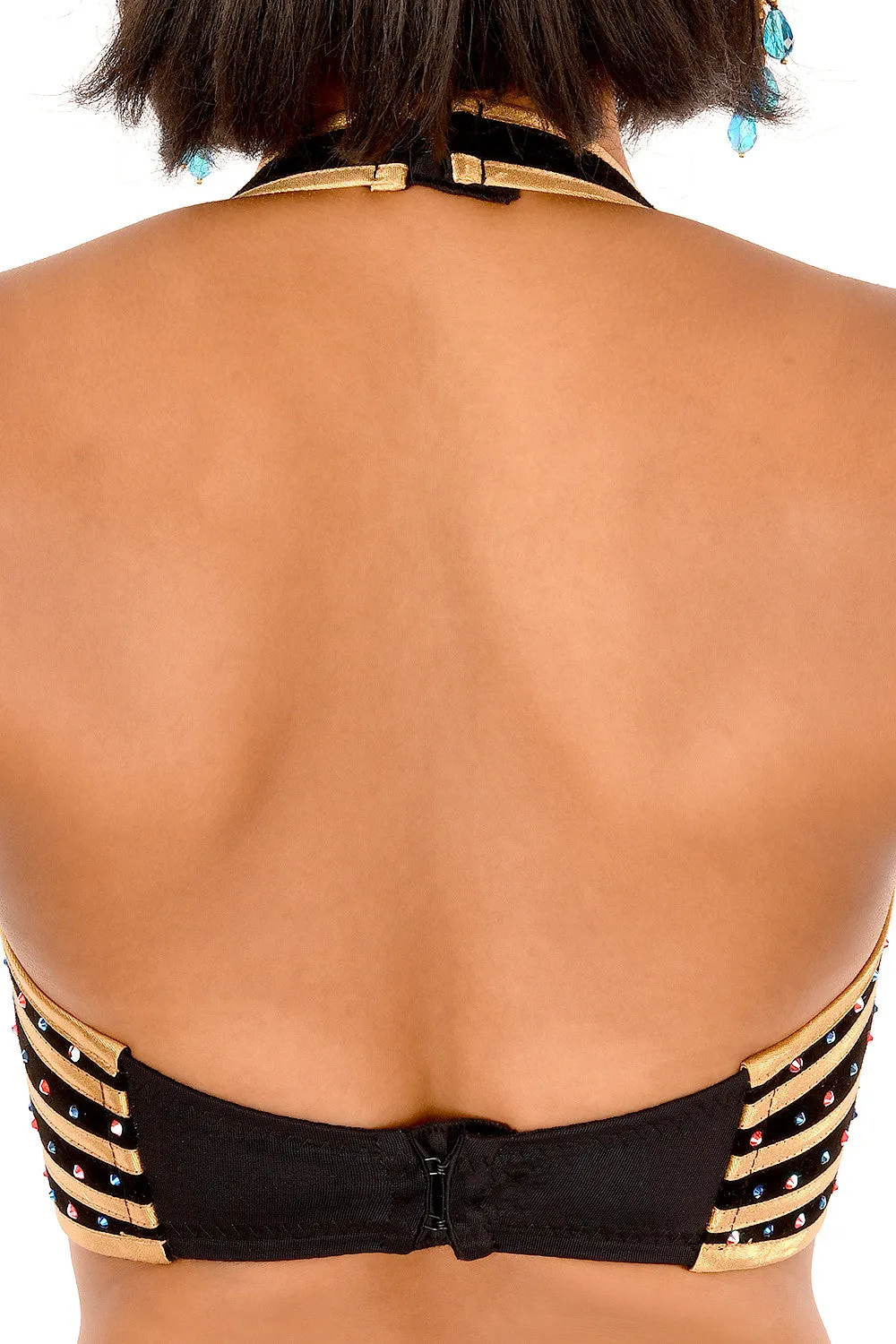 Nefertiri Halter Bra