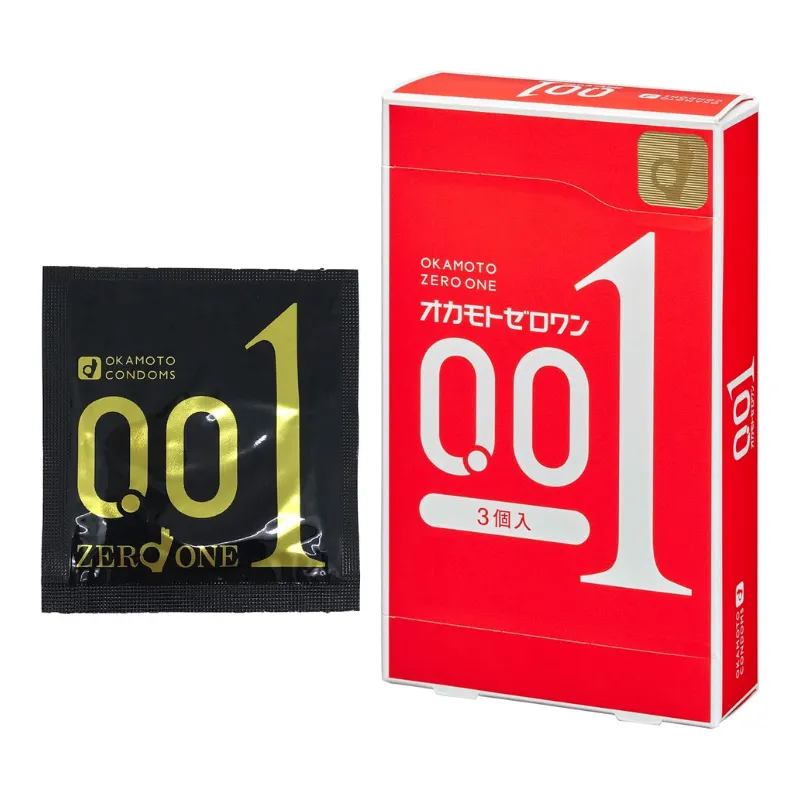 Okamoto 0.01 3's Pack PU Condom
