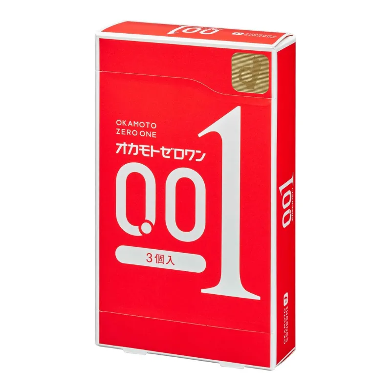 Okamoto 0.01 3's Pack PU Condom