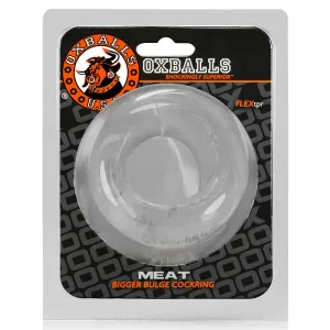 OxBalls Meat. Padded Cockring. Clear