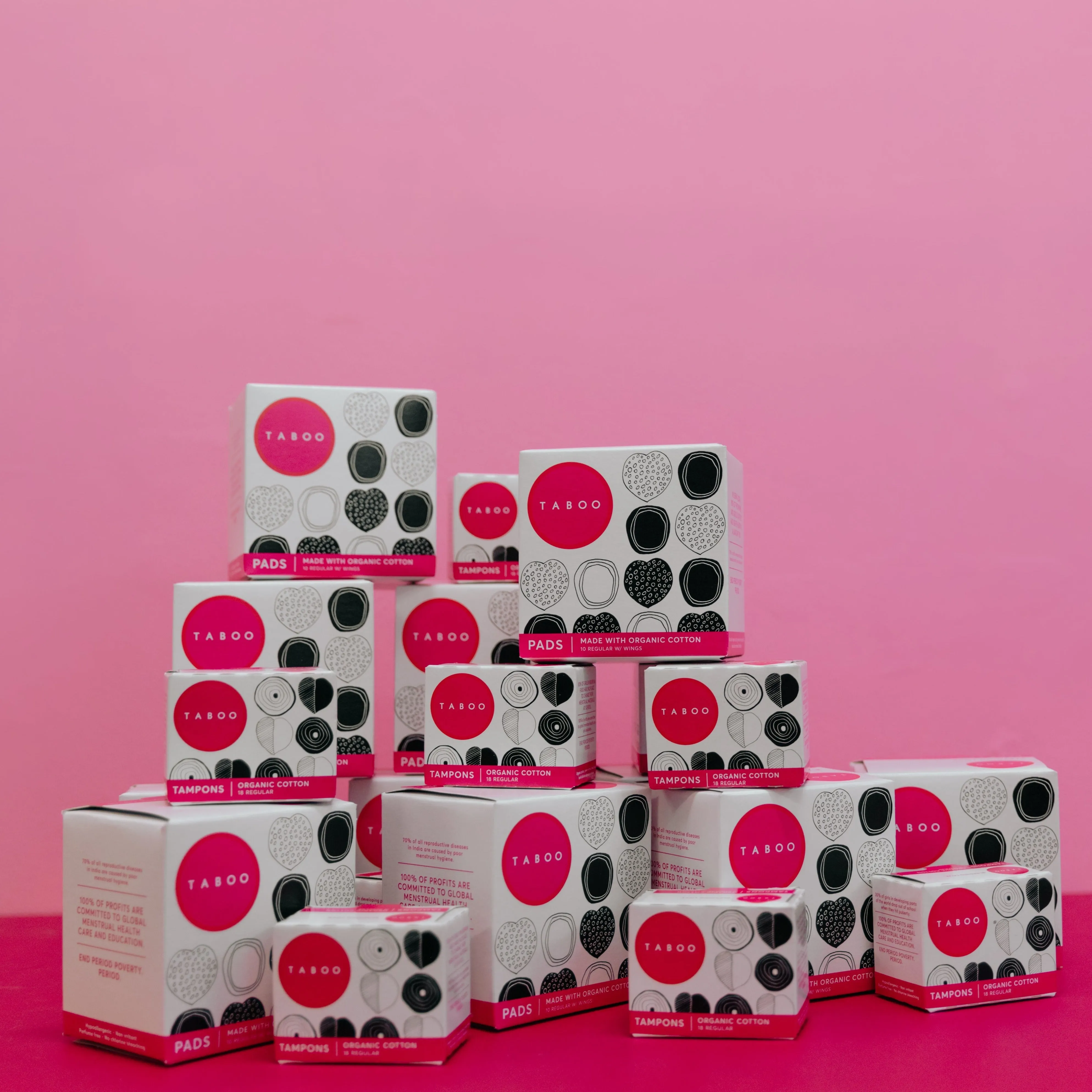 Pad it Forward (a box of pads for someone at risk in Australia)