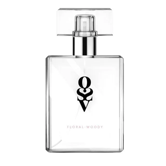 Parfum cu feromoni pentru femei OBSESSIVE Floral-Woody. note de lemn de cașmir. chihlimbar alb și iasomie marocană. roz. 30 ml