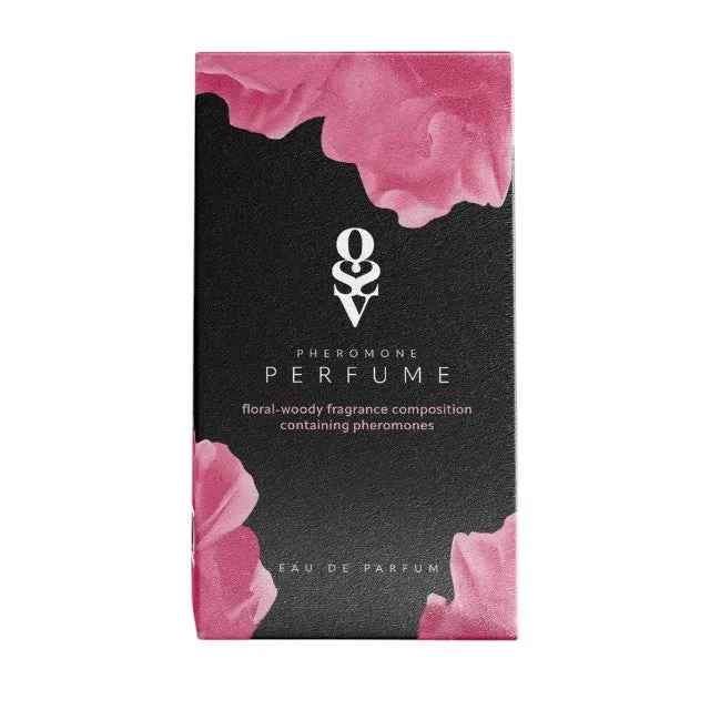Parfum cu feromoni pentru femei OBSESSIVE Floral-Woody. note de lemn de cașmir. chihlimbar alb și iasomie marocană. roz. 30 ml