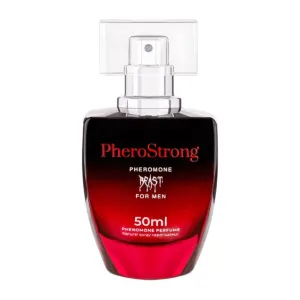 Parfum cu feromoni PHEROSTRONG Beast. pentru bărbați. cu note de piper picant. mentă și lemn de santal. 50 ml
