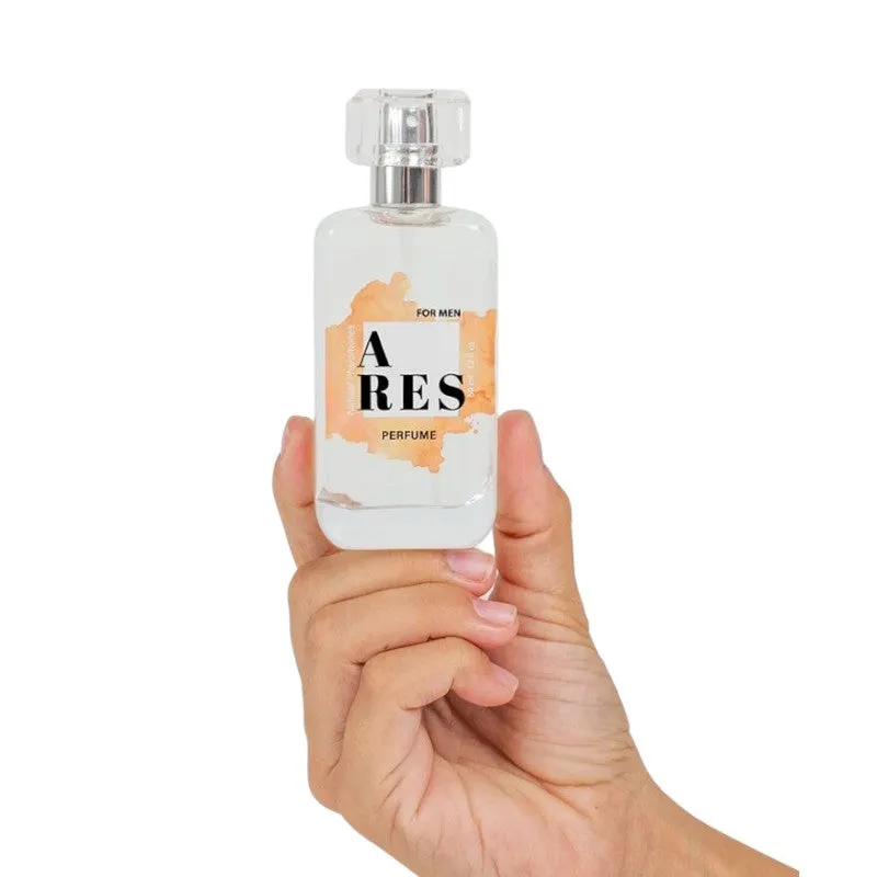 Parfum cu feromoni SECRET PLAY ARES. cu note citrice și lemnoase. pentru bărbați. portocaliu. 50 ml