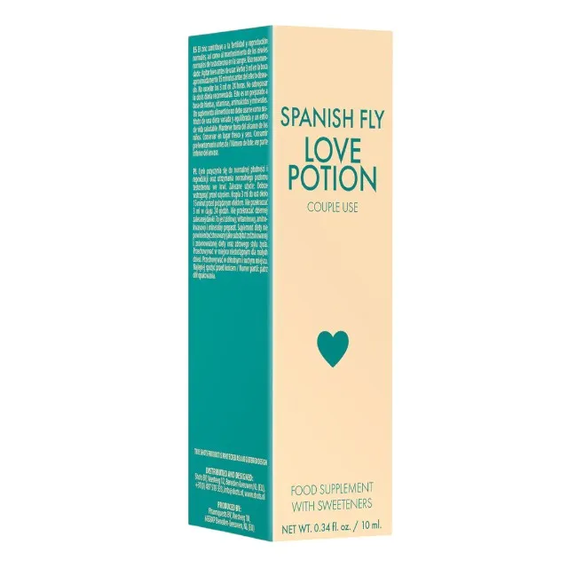 Picături afrodisiace pentru cupluri Spanish Fly Love Potion. pentru libido. fertiliate și energie. 10 ml