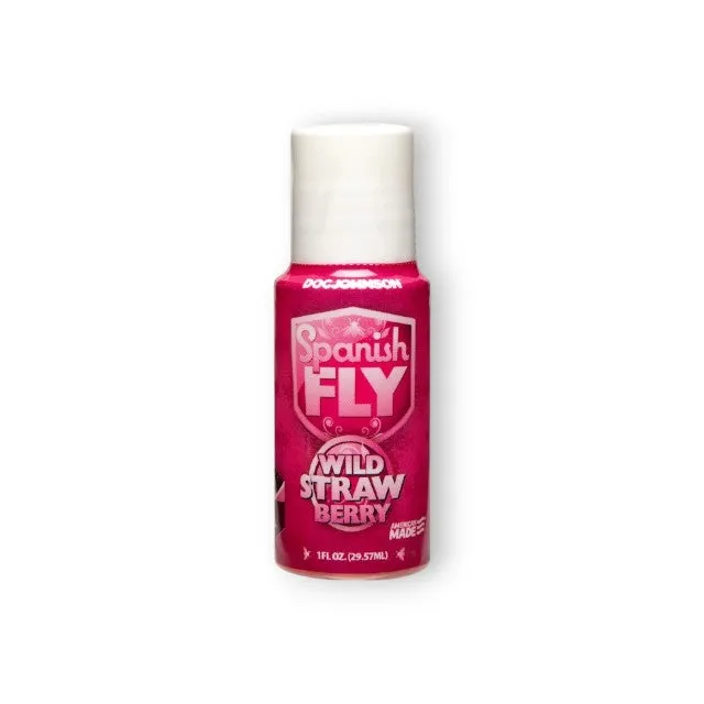 Picături SPANISH FLY - Wild Strawberry. pentru libido crescut la bărbați și femei. aromă de căpșuni. 30 ml