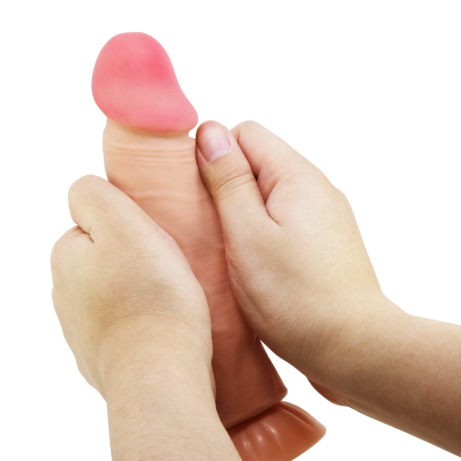 Pretty Love Sliding Skin 8.1 Realistic Dildo Suction Cup Dong Sex Toy