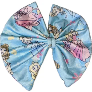 Princess Fabric Hair Bow