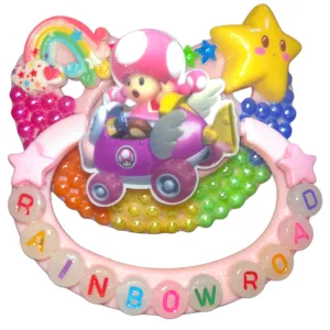 Rainbow Kart Hand Crafted Deluxe Pacifier