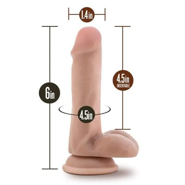 Ranger Rob 6 Inch Vanilla Skin Tone Suction Cup Dildo