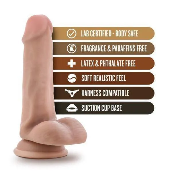 Ranger Rob 6 Inch Vanilla Skin Tone Suction Cup Dildo