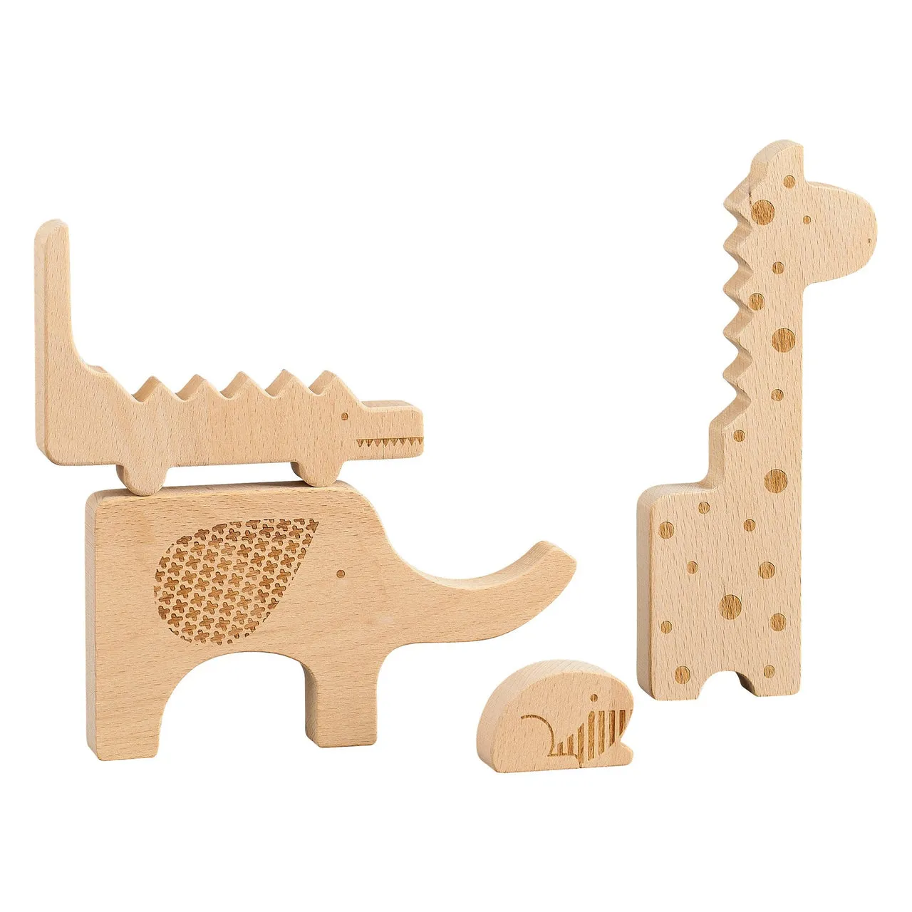 Safari Jungle Wood Puzzle & Play