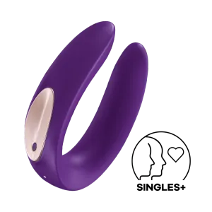 Satisfyer - Partner Plus Couple Vibrator (Purple)