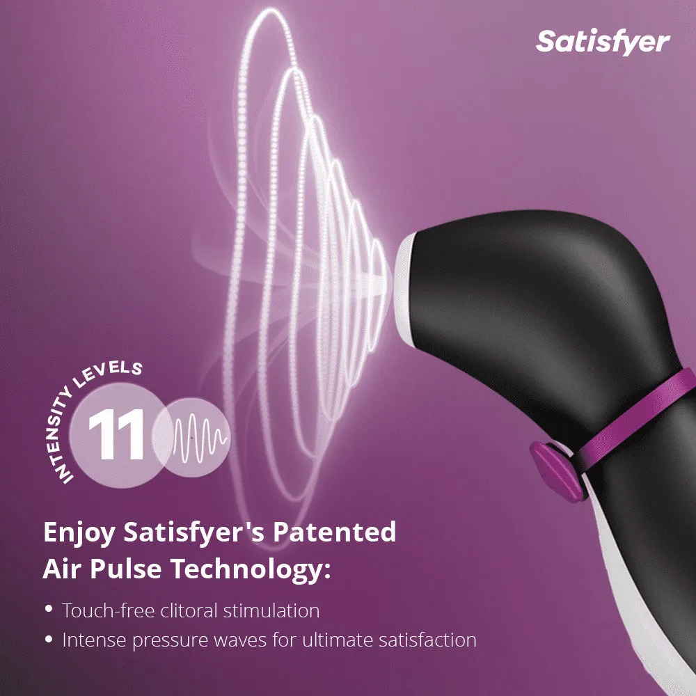 Satisfyer Penguin Air Pulse Clitoral Stimulator Vibrator