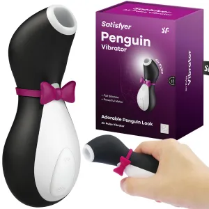 Satisfyer Penguin Air Pulse Clitoral Stimulator Vibrator