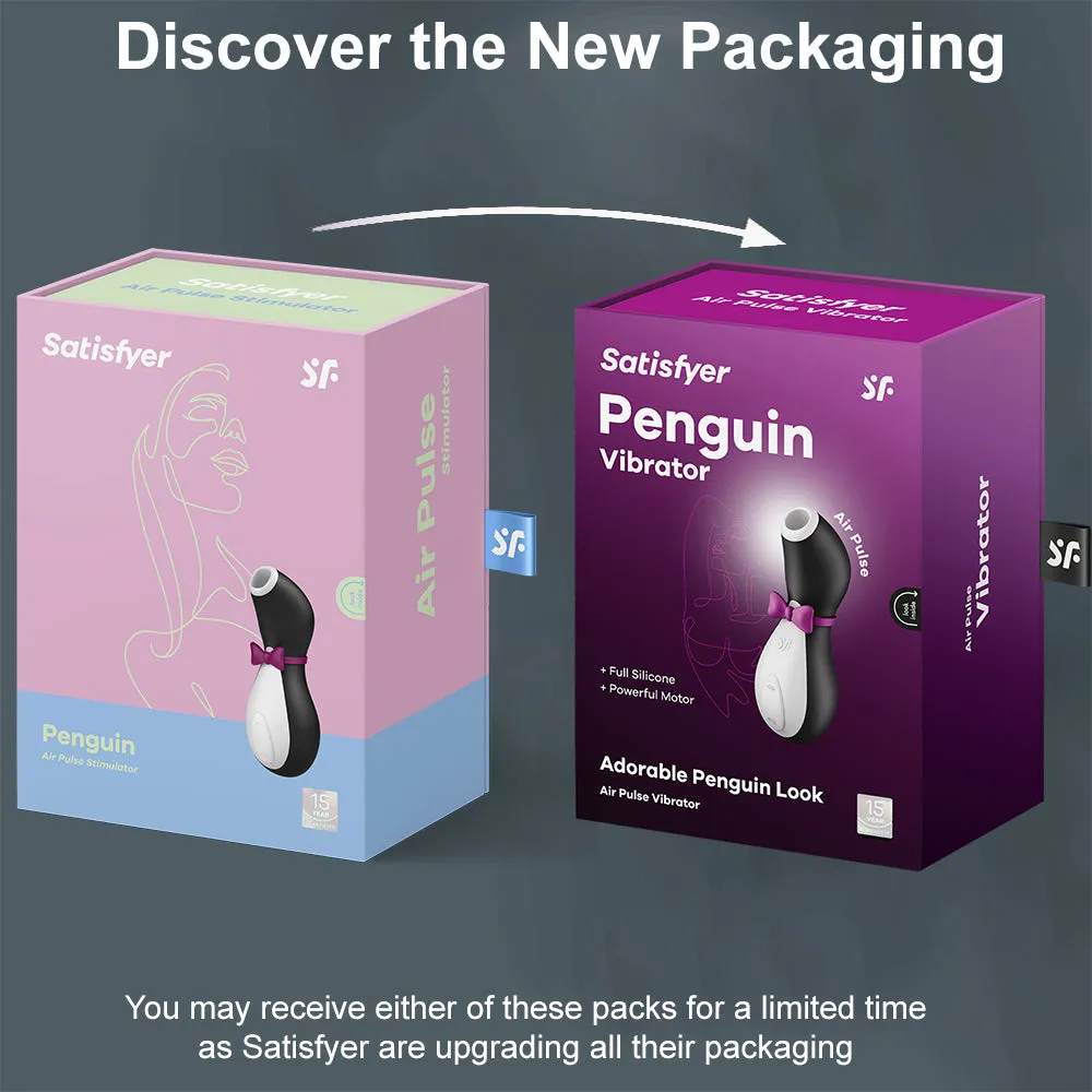 Satisfyer Penguin Touch-Free Clitoral Stimulator Vibrator