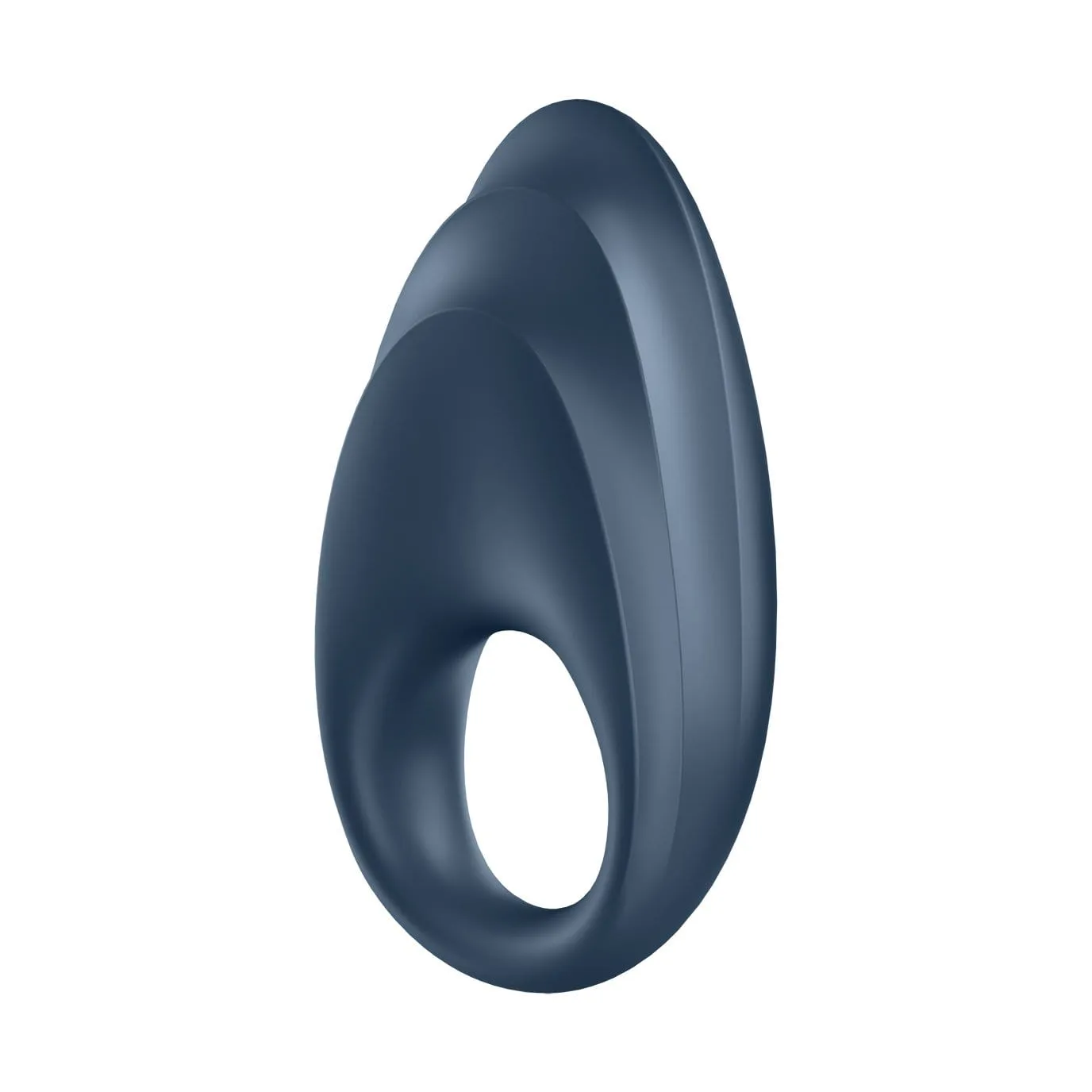 Satisfyer - Powerful One App-Controlled Silicone Cock Ring (Blue Black)
